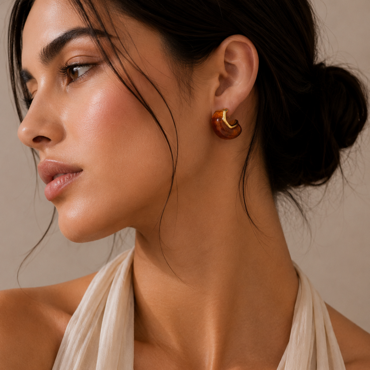 Amber Earrings